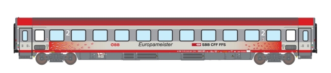 Lemke Collection 25950 - N - Personenwagen Europameister 2008, ÖBB, Ep. VI